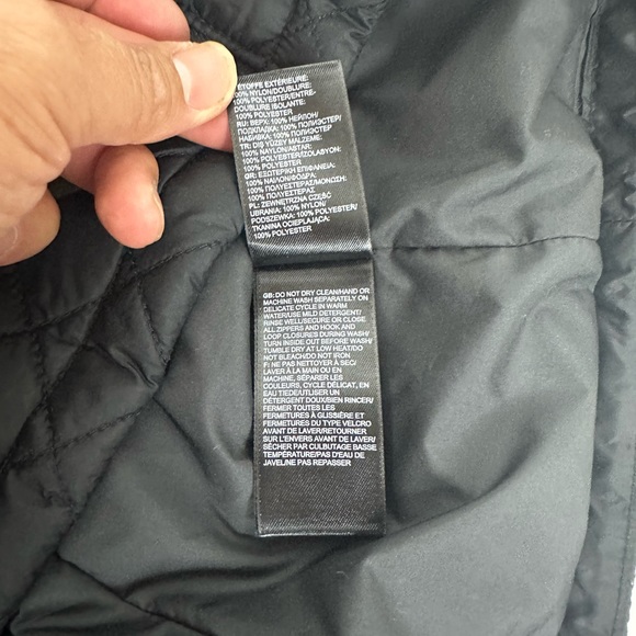 The North Face Womens Insulated Luna Vest Size S Black Quilted Zip Front Pockets - Picture 14 of 16